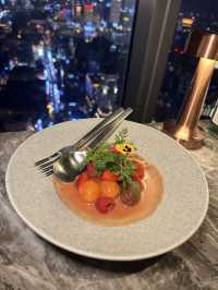 Dining with breathtaking views! ✨