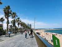 🇪🇸【Barcelona Beach】陽光加持☀️必打卡的地中海沙灘天堂！海風＋熱情＋啤酒＝完美旅程！