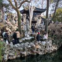 The Lion Forest Garden in Suzhou 