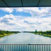 vienna danube river side 