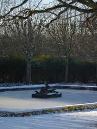 Grand Trianon Gardens: A Winter Wonderland ❄️