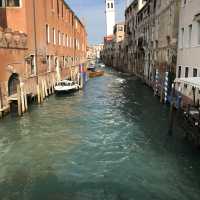 Venice! The city of canals!