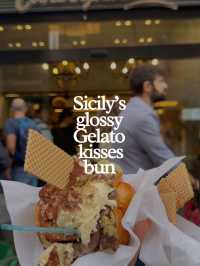 Sicily’s Glossy Gelato Kisses Bun 