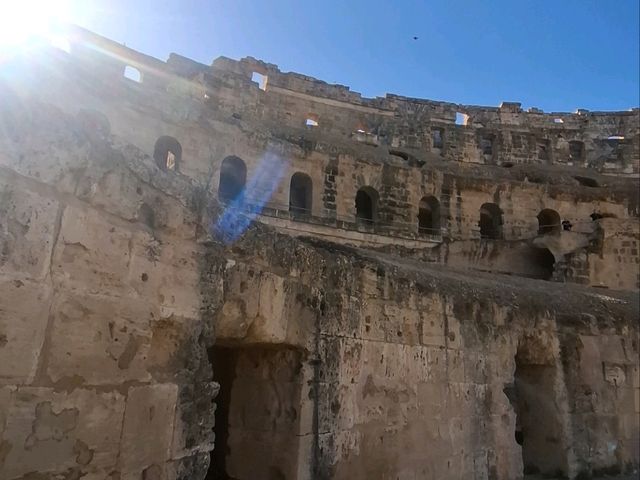 The third biggest roman arena with 35000 seats. 
