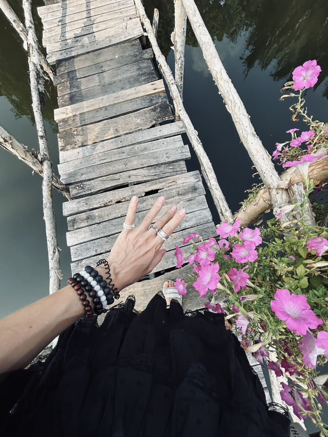 Here I felt myself as Thumbelina 🌿 Bình Quới Tourist Village