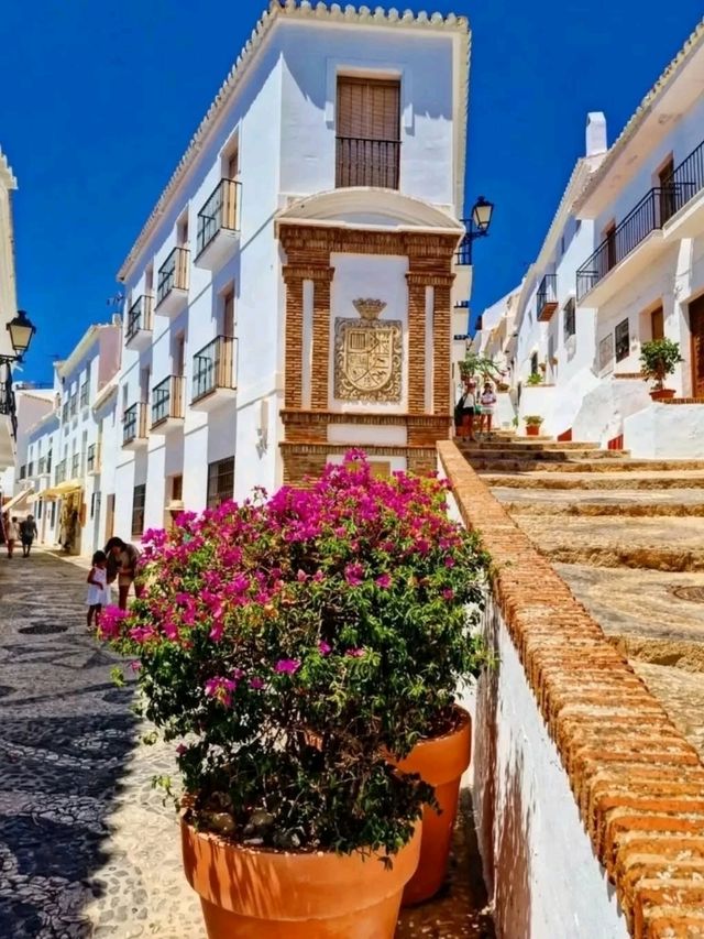 🌿 White Walls, Blue Skies – Frigiliana, Spain