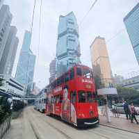 Stunning travels in HKG tramways 🚋