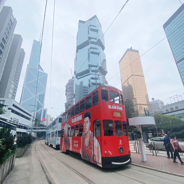 Stunning travels in HKG tramways 🚋