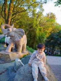 親子好去處溫州景山動物園爬山看動物