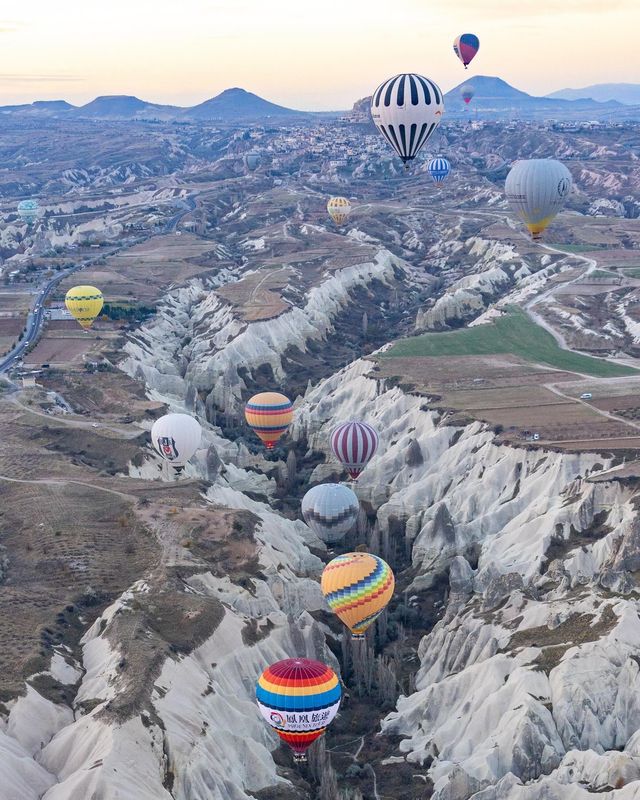 卡帕多奇亞熱氣球之旅：探秘地球創造的藝術