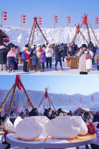 吉林白山靖宇，雪谷市集太好玩了