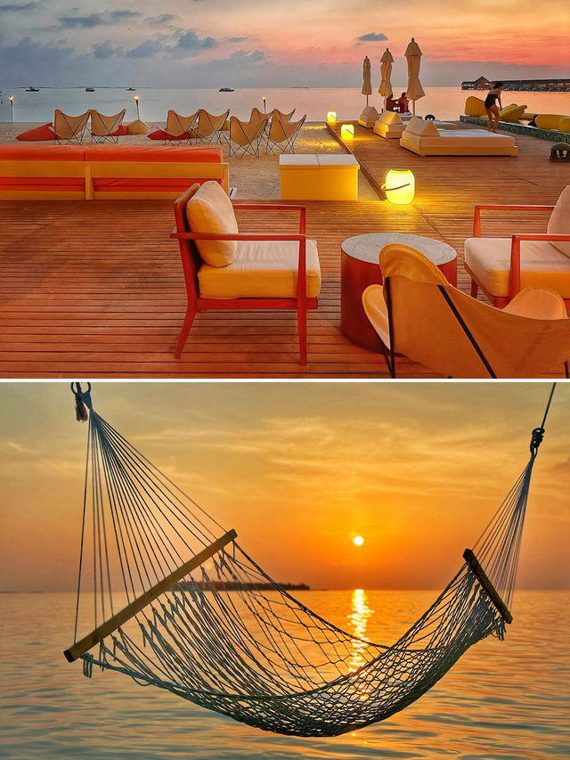 馬爾代夫胡拉瓦西標準酒店～繽紛鮮豔的色彩很適合閨蜜和情侶度假