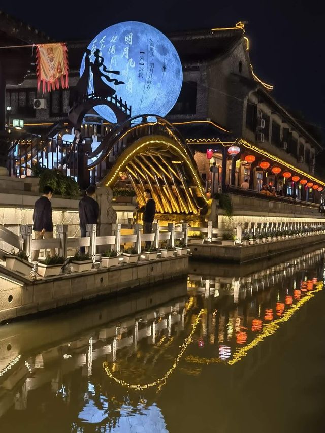 江蘇鹽城水街丨800米水道，鹽城八大碗，範公堤，鹽宗祠