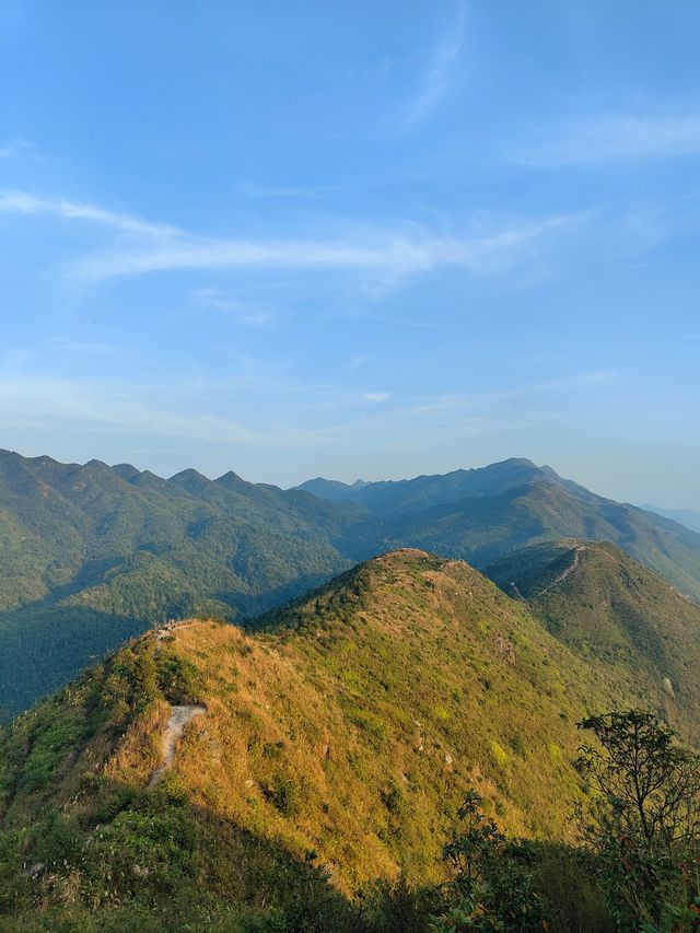 清遠莫六公，廣東最美山脊線