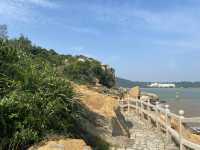 澳門黑沙灘 | 集齊龍爪角海岸徑晴空與海風