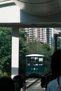 來香港太平山頂一定要坐復古纜車！附交通+拍照機位