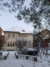 白雪映古建，岁晏尘事歇——雪舞天津老建筑