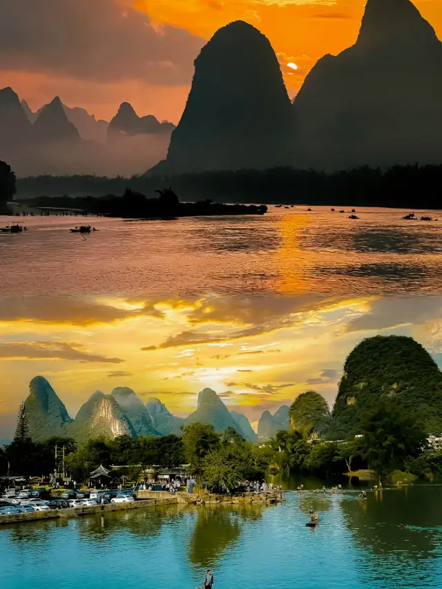 這是不是雲南，也不是麗江，這是廣西桂林！！！真的太治癒了！！