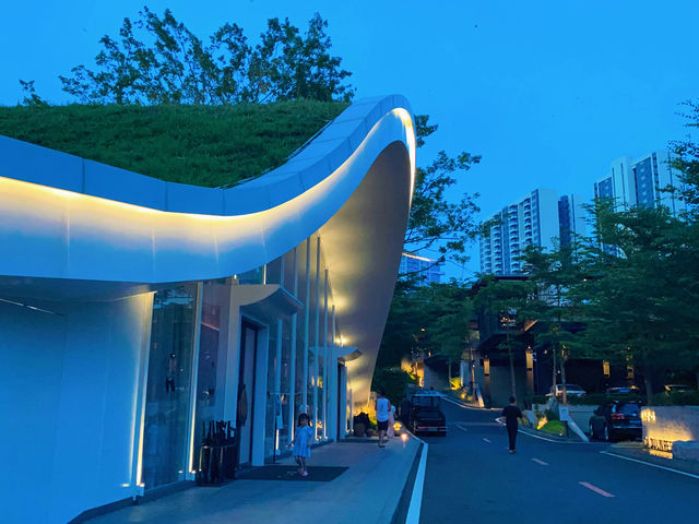 饒平大肚林山莊，溫泉無邊泳池海鮮自助餐