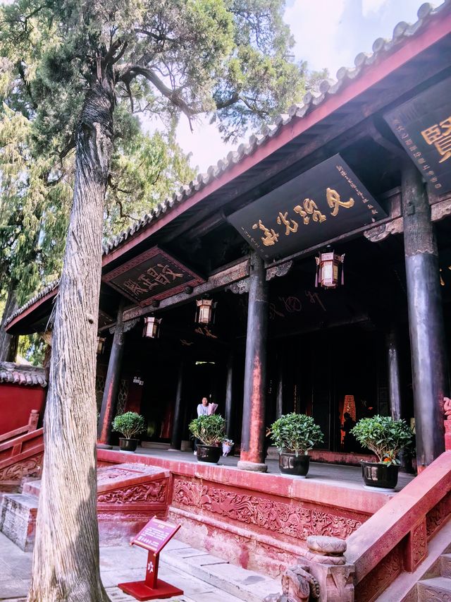 綿陽七曲山大廟之壁畫