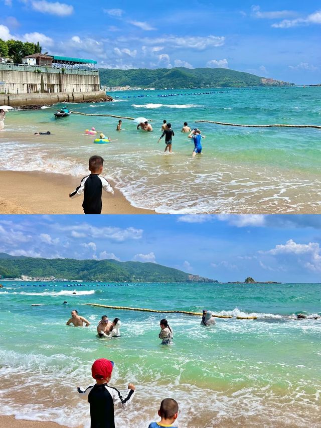 比桔釣沙更美的玻璃海市區公交直達免費。