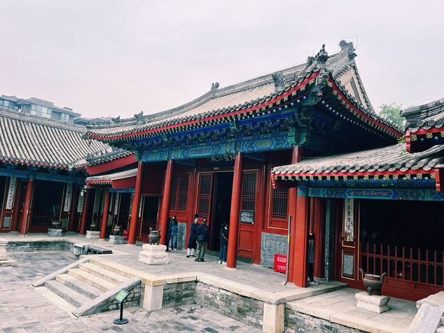 國保打卡:北京東嶽廟(國四)。 國保打卡:北京東嶽廟(國四)。