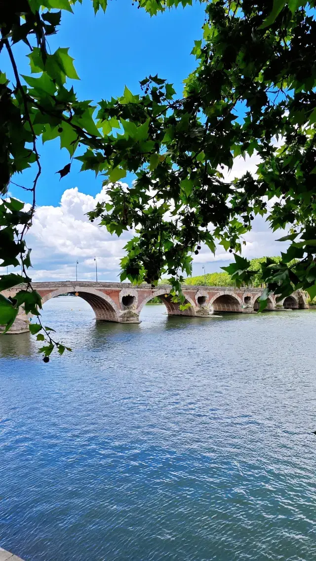 [Riverside Scenery] Garonne River in Toulouse | Discover the river wonders of Toulouse.