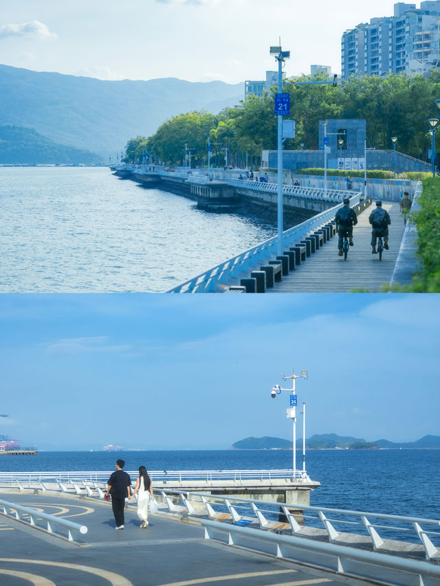 太酷啦趁著深圳夏季的尾巴去看10,000次海。