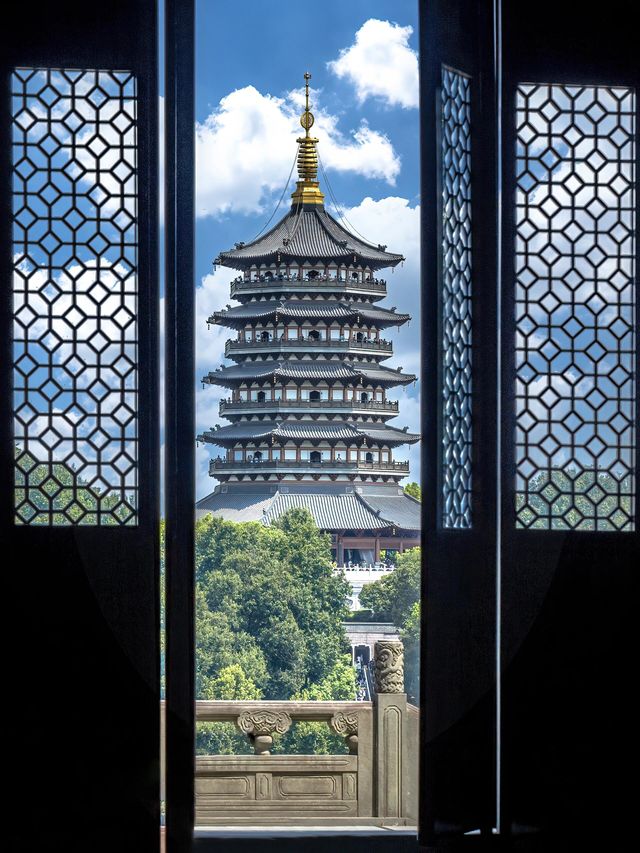 杭州城隍閣｜懶人登山觀景天花板。