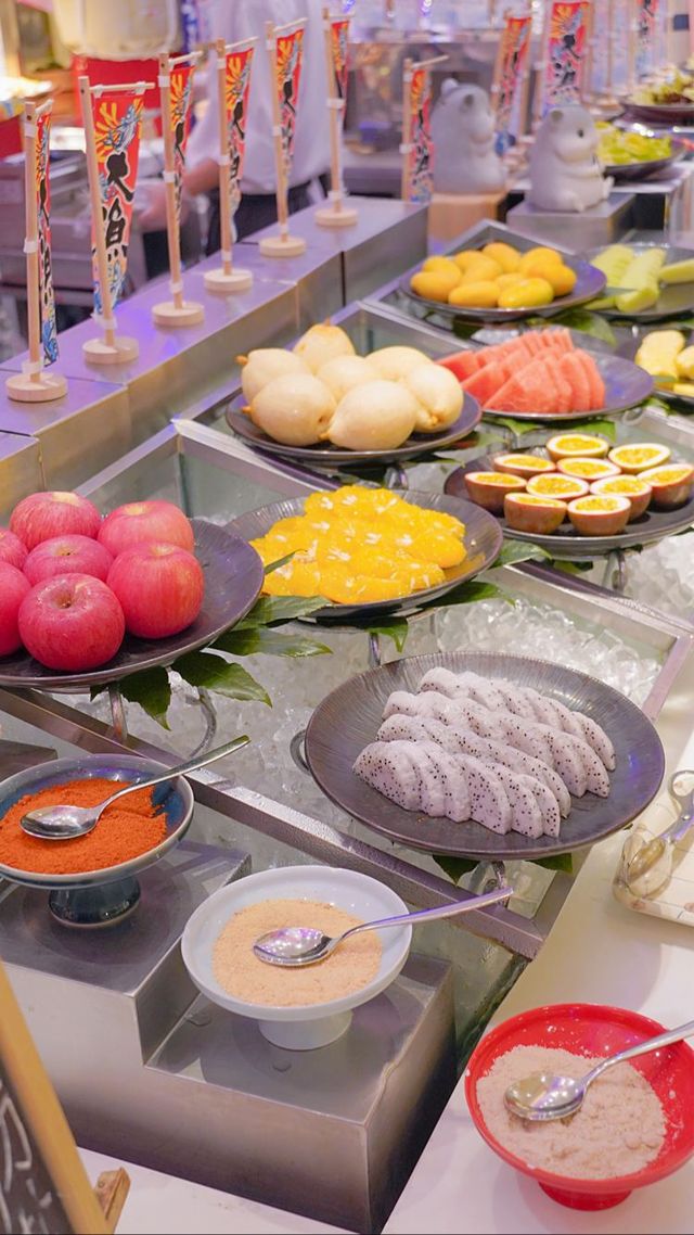 深圳香格里拉和風動漫美食節晚市自助太棒啦。
