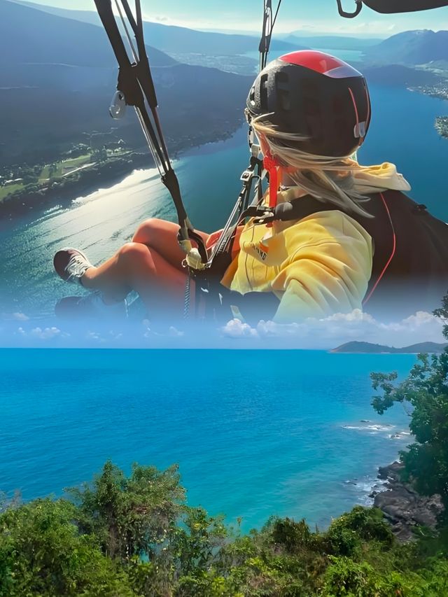 來芭堤雅，不可錯過的沙美島滑翔傘體驗