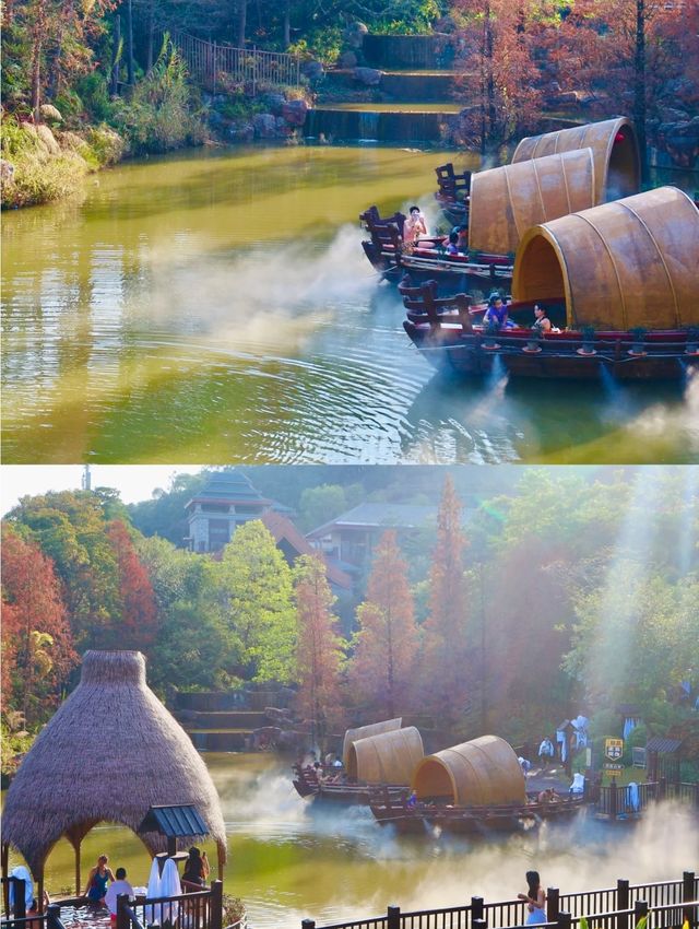 冬天真係好適合浸溫泉舒緩疲勞～