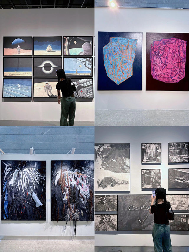 杭州國美畢業展浙江美術館人少好拍