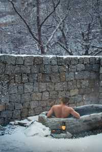 薊州盤山 | 山谷私湯小院，靜候一場初雪