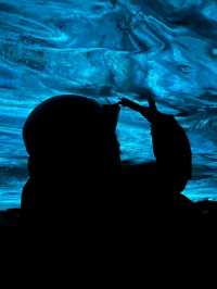 Glacier Adventure Blue Iceland Cave Check-in ❤️