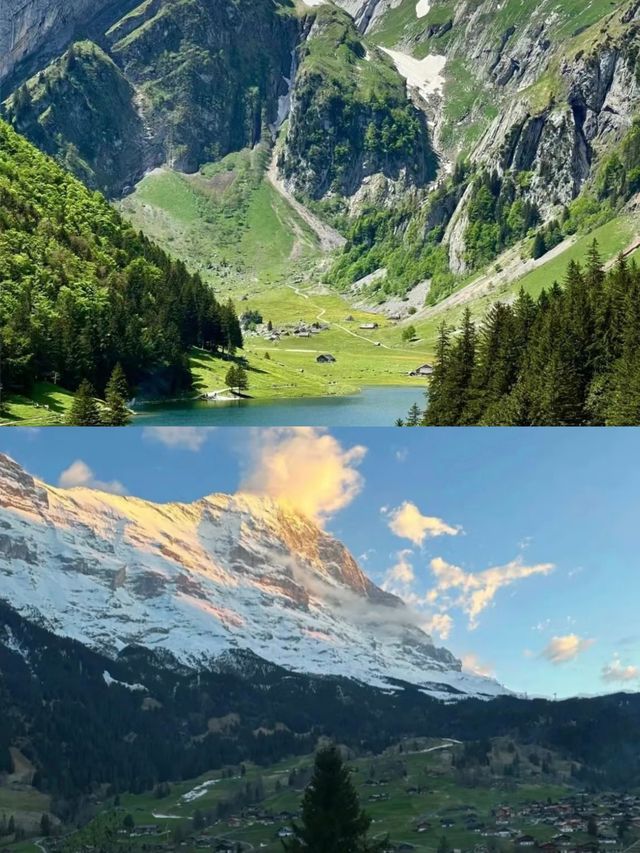 雪山下嘅童話小鎮