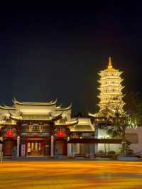 福州閩越水鎮夜景很美