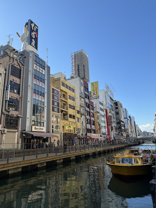 大阪觀光船一日遊：水上的浪漫與歷史🚤🌉
