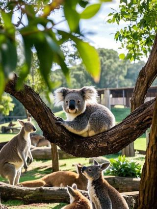 The Right Way to Cuddle a Koala in Australia!