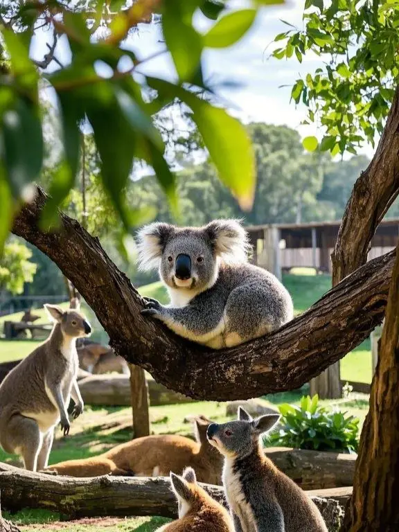 The Right Way to Cuddle a Koala in Australia!