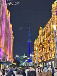 The light of The BUND Shanghai was magical