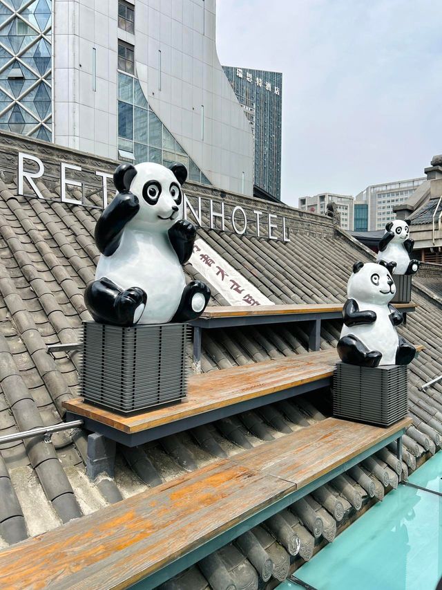 一家隱藏在市中心的四合院酒店就在春熙路