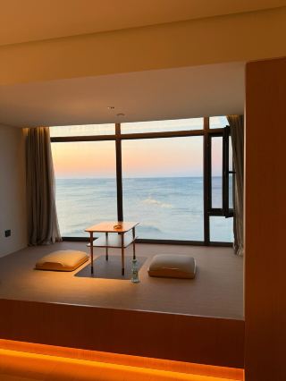 Just for this window view, I'll visit Yantai again!