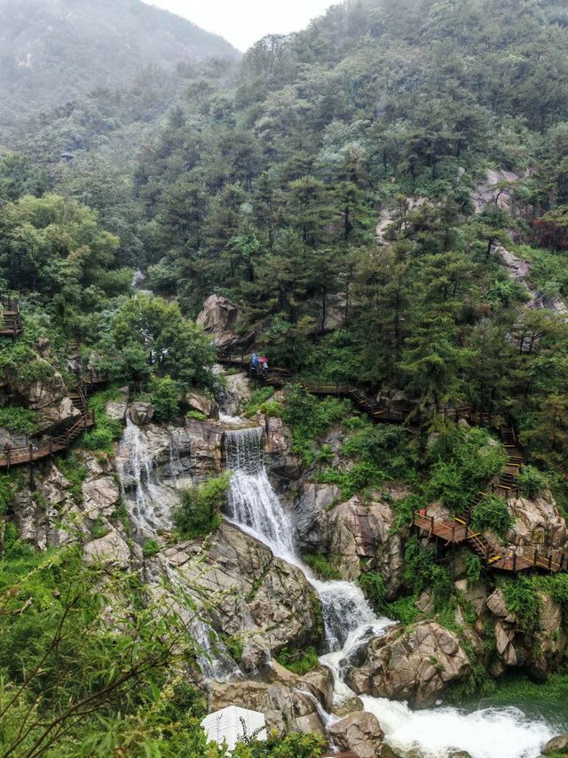 濟南九如山，喺瀑布群做「終身VIP」仲可以玩木工