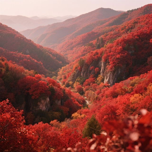 來蛟河紅葉谷開啟一場秋日的浪漫之旅吧 來蛟河紅葉谷開啟一場秋日的浪漫之旅吧