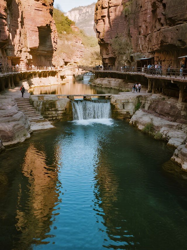 河南秋日親子秘境！破產5A龍潭大峽谷遛娃超香