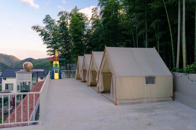 這處山野營地拍出鬆弛度假感