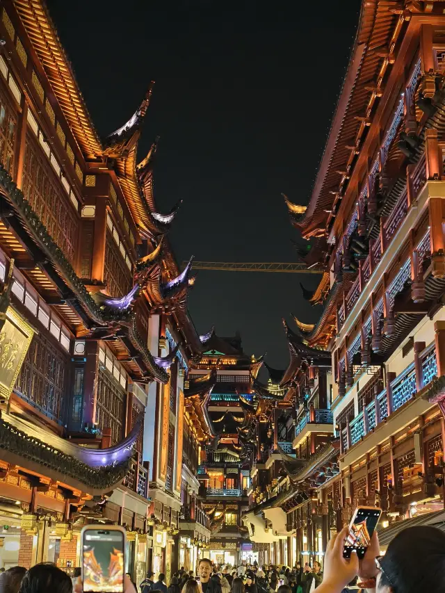 豫園泛光秀live必衝！上海冬夜封神！!