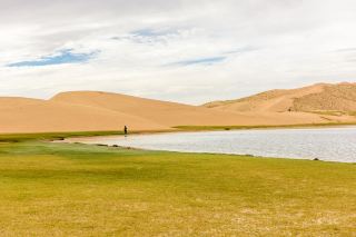 Breaking into Qinghai’s “desert blue eye”