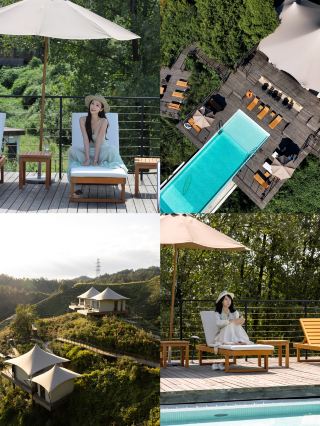 秦嶺の茶の郷|女友達と山野へ隠れ家バカンス